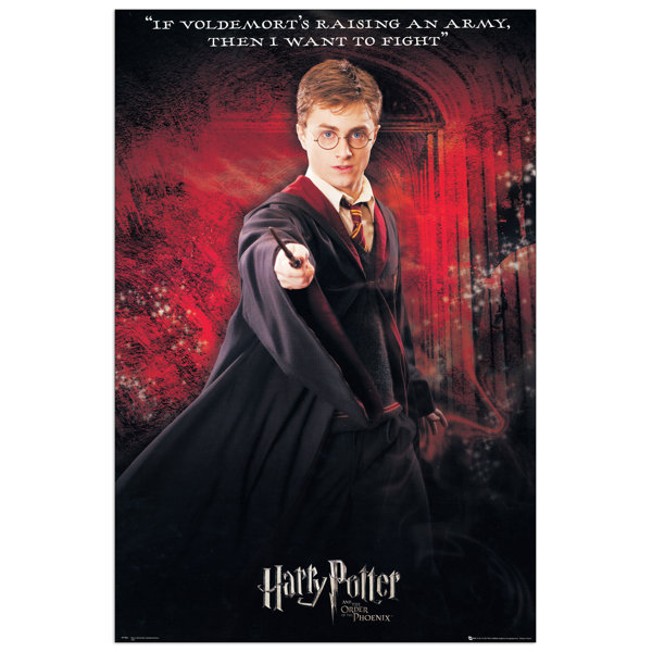 Harry Potter Paneel Harry Potter, Retro-Werbung | Wayfair.de